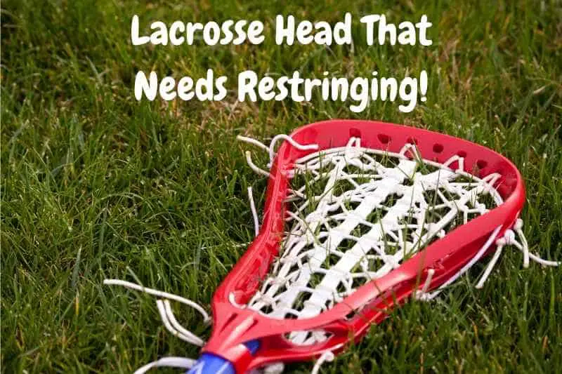 Lacrosse Head That Needs Restringing